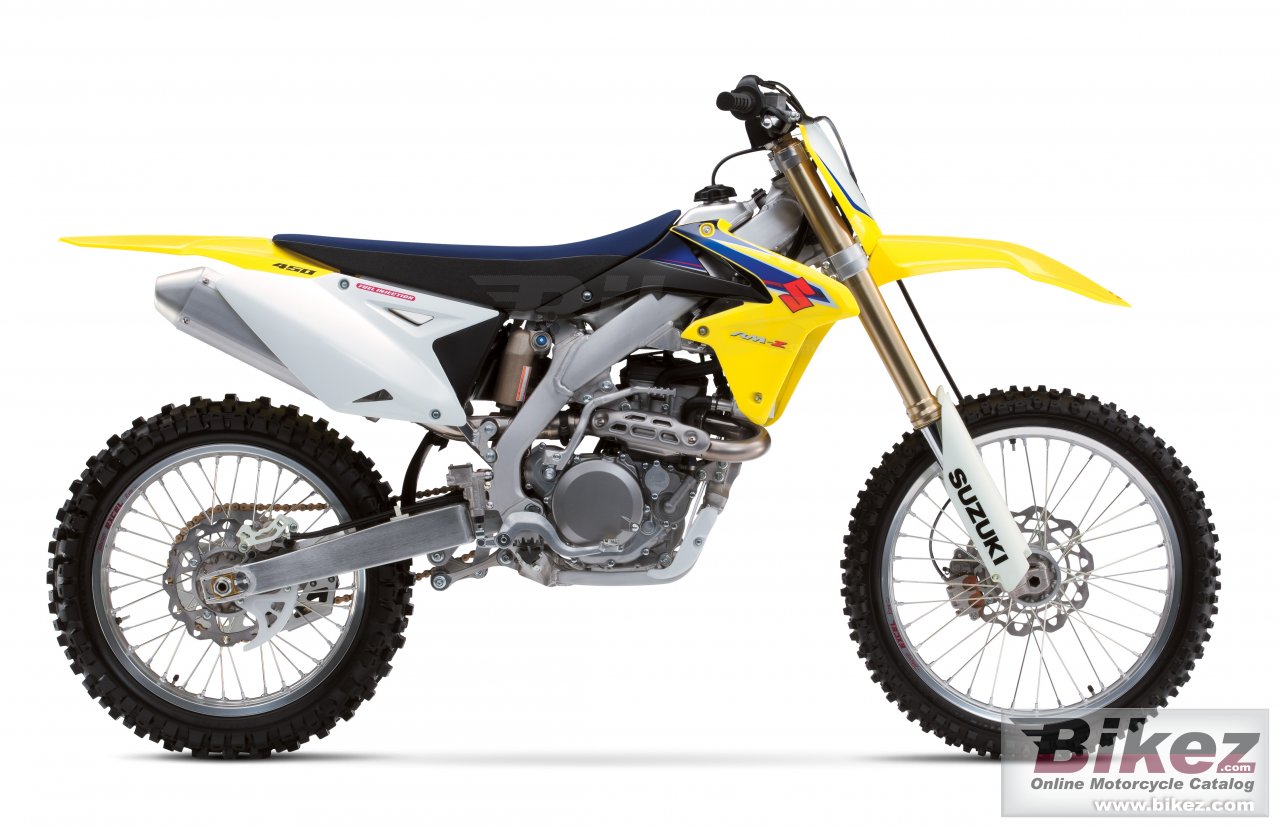 Big Suzuki rm-z450 picture and wallpaper from Bikez.com